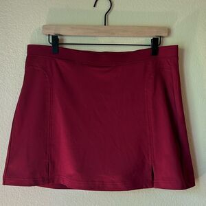 EUC - Adidas ClimaCool Maroon Golf/Tennis Skort - Size 12
